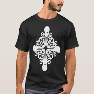 Geometrie Oktopus Meerestiere & Salzwasseraquarium T-Shirt