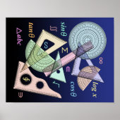Geometrie Poster (Vorne)