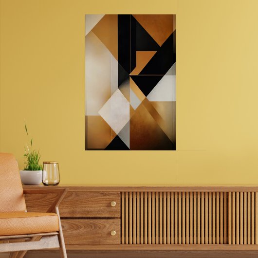 Geometrie Poster (Wohnzimmer 2)