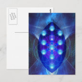 Geometrie Postkarte (Vorne/Hinten)