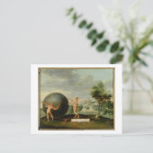 Geometrie Postkarte (Stehend Vorderseite)