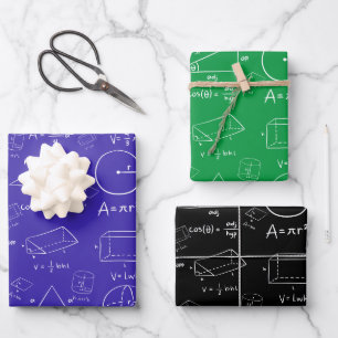 Geometrie Proficient Geschenkpapier Set