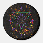 Geometrie-Sigilium Magnet (Vorne)