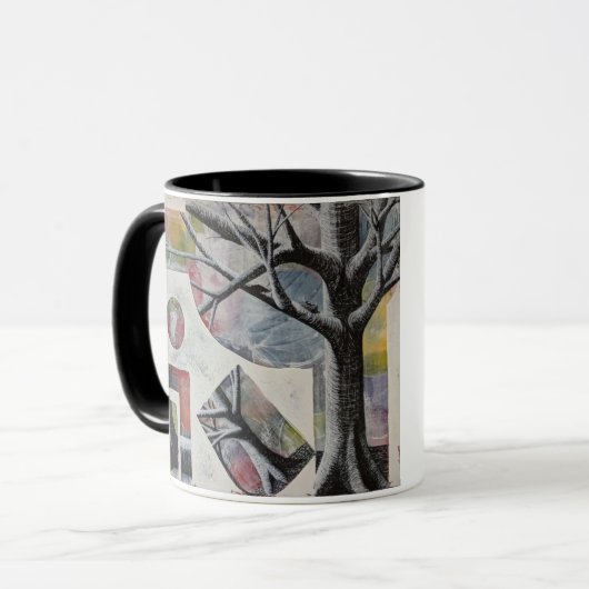 Geometrie Tasse (Vorderseite Links)