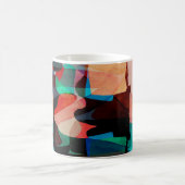 Geometrie Textur klassisches Muster Kaffeetasse (Mittel)