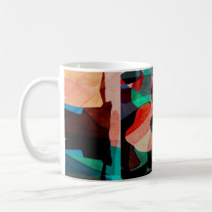 Geometrie Textur klassisches Muster Kaffeetasse