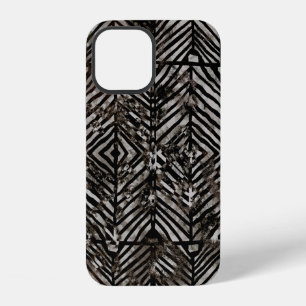 Geometrie Textur kreativ wiederholen modernes Must iPhone 12 Hülle