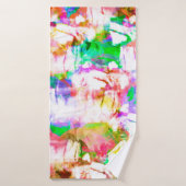 Geometrie Textur wiederholen klassische Muster abs Badehandtuch (Badehandtuch)