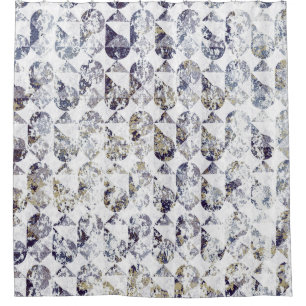 Geometrie Textur wiederholen klassische Muster abs Duschvorhang