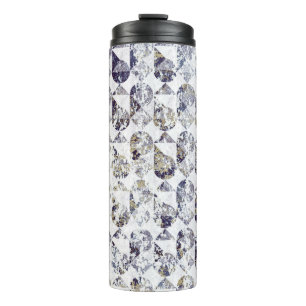 Geometrie Textur wiederholen klassische Muster abs Thermosbecher