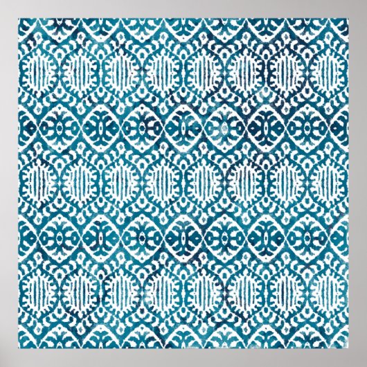 Geometrie Textur wiederholen kreative moderne Must Poster (Vorne)