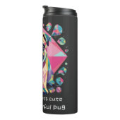 Geometrie trifft niedlich mit unserem spielerische thermosbecher (Nach rechts gedreht)