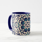 Geometrie und Kalligraphie arab Mug Tasse (Vorderseite Links)