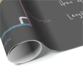 Geometrie- und Trigonometrie-Gleichungen Geschenkpapier (Rolleneckpunkt)