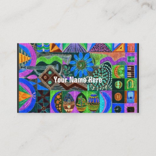 Geometrie Visitenkarte (Vorderseite)