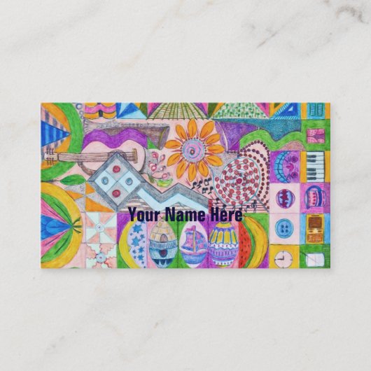 Geometrie Visitenkarte (Vorderseite)