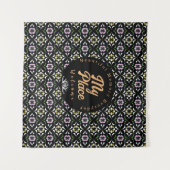 Geometrie Wandteppich (Vorderseite (Horizontal))