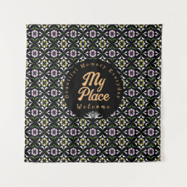 Geometrie Wandteppich