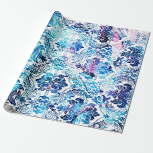 Geometrie-Wiederholungsmuster mit Texturhintergrun Geschenkpapier