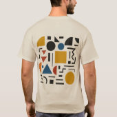 Geometrie zum Feiern T-Shirt (Rückseite)