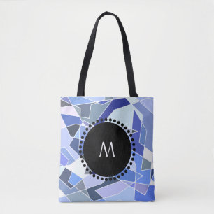 Geometriedreiecke für Monogramm Tasche