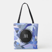 Geometriedreiecke für Monogramm Tasche (Rückseite)