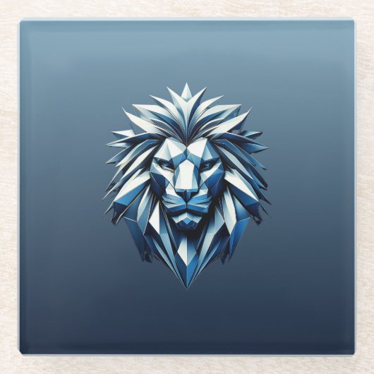 Geometrieformen der Leinen Glasuntersetzer (Vorderseite)