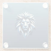 Geometrieformen der Leinen Glasuntersetzer (Rückseite)