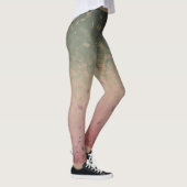 Geometrien - Erdbeerkiwi Leggings (Rechts)