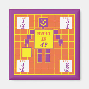 Geometrien-Magnet-Platz-Alter 4 Magnet