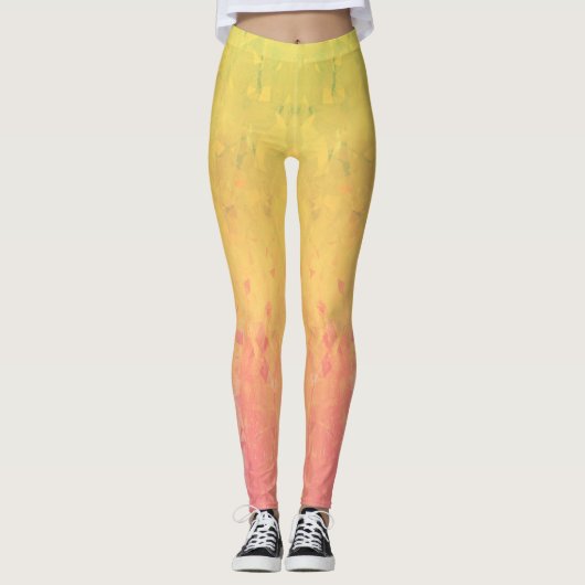 Geometrien - Sherbert Leggings (Vorderseite)