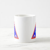Geometrien-Tasse-Dreieck-Alter 6 Kaffeetasse (Mittel)