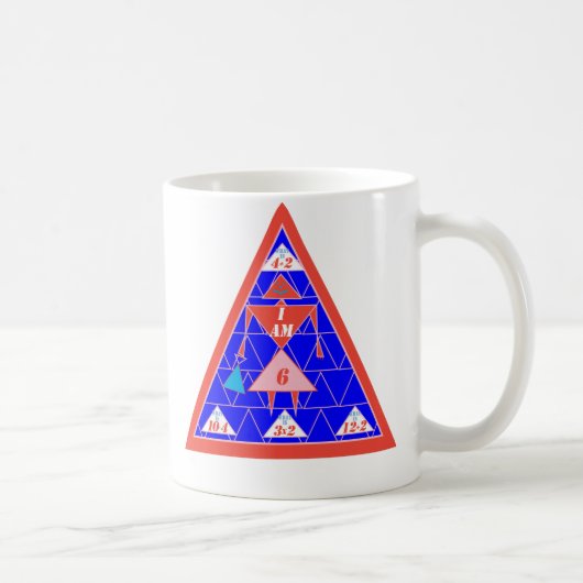 Geometrien-Tasse-Dreieck-Alter 6 Kaffeetasse (Rechts)