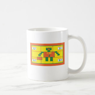 Geometrien-Tasse-Rechteck-Alter 4 Kaffeetasse