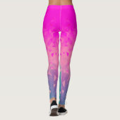 Geometrien - wasserdicht leggings (Rückseite)