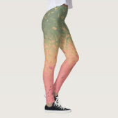 Geometrien - Wassermelon Leggings (Rechts)
