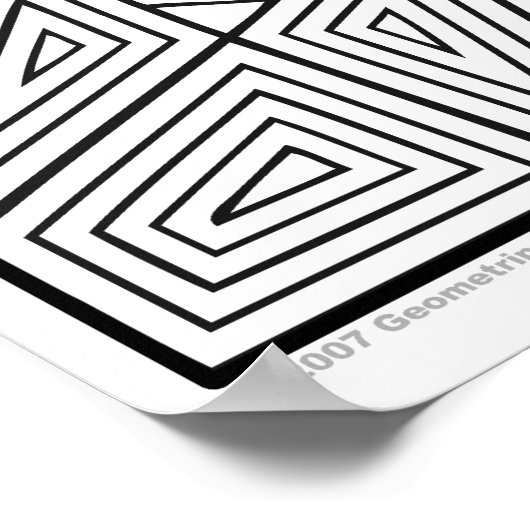 Geometriepapiere: #R1-2 Poster (Ecke)