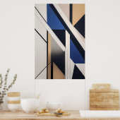 Geometries of Silence Poster (Küche)