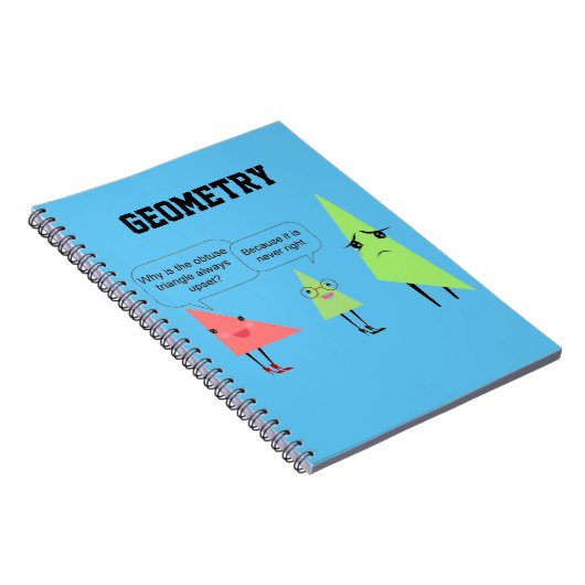 Geometriewitze Notizblock (Rechte Seite)