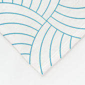 geometrisch #2 fleecedecke (Ecke)