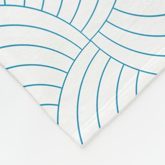 geometrisch #2 fleecedecke (Ecke)