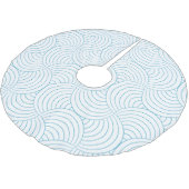 geometrisch #2 polyester weihnachtsbaumdecke (Schrägansicht)