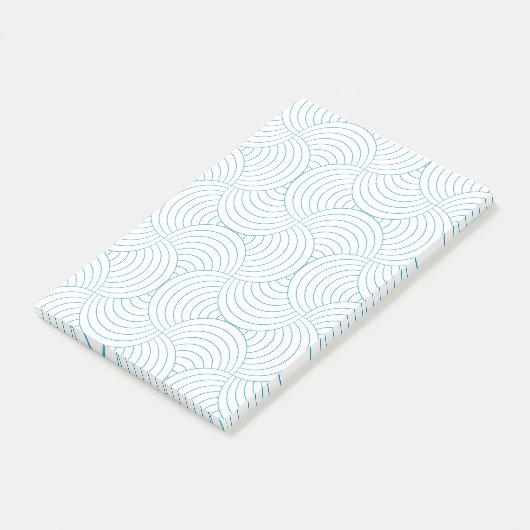 geometrisch #2 post-it klebezettel (angewinkelt)