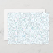 geometrisch #2 postkarte (Vorne/Hinten)