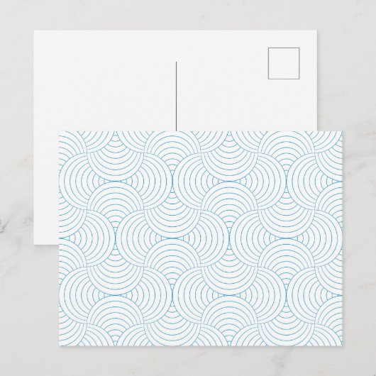 geometrisch #2 postkarte (Vorne/Hinten)