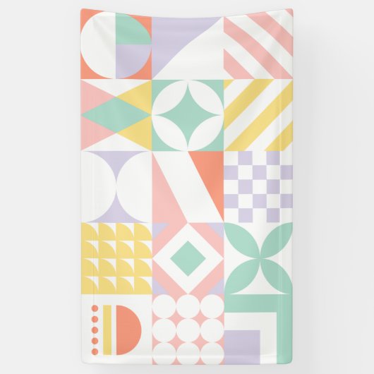 geometrisch #32 banner (Vertikal)