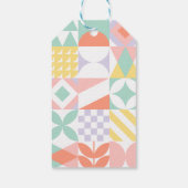 geometrisch #32 geschenkanhänger (Rückseite)