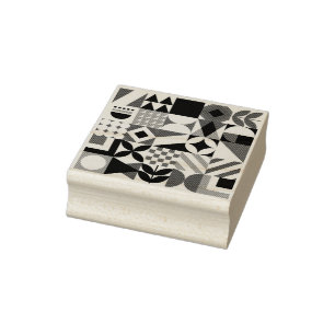 geometrisch #32 gummistempel