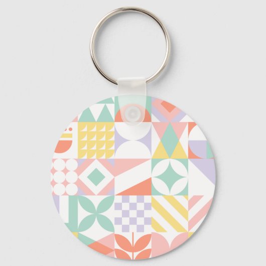 geometrisch #32 schlüsselanhänger (Vorderseite)