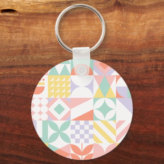 geometrisch #32 schlüsselanhänger (Vorderseite)